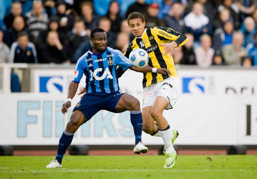 Prince Ikpe Ekong, Djurgården och Mathias Renégie, Häcken