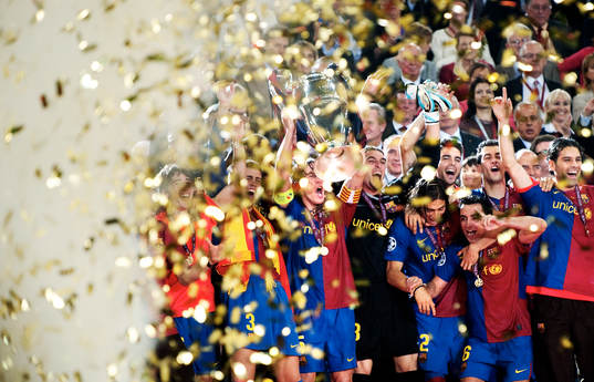 Fotboll, Champions League, final, Barcelona - Manchester