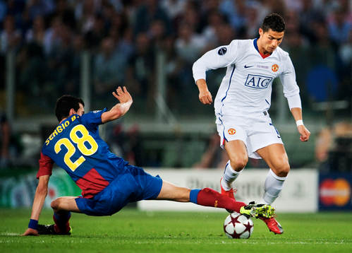 Fotboll, Champions League, final, Barcelona - Manchester
