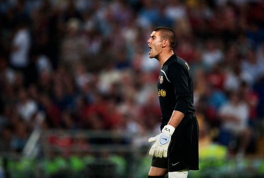Víctor Valdés, målvakt, Barcelona