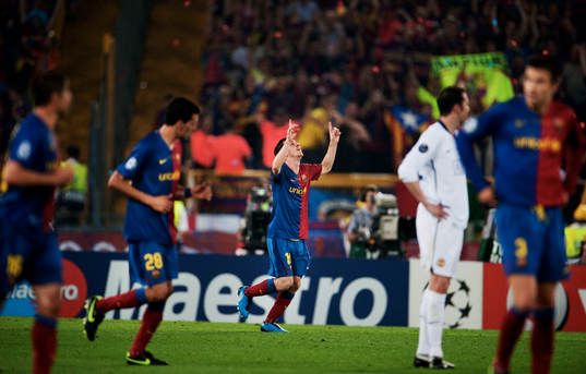 Fotboll, Champions League, final, Barcelona - Manchester