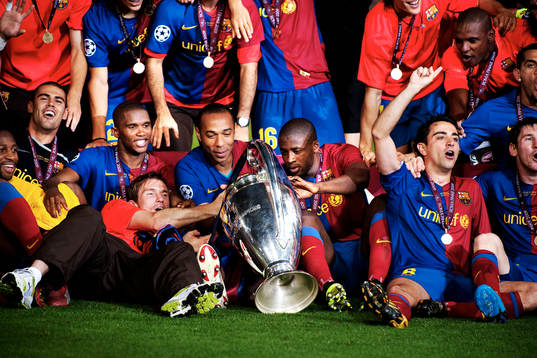 Fotboll, Champions League, final, Barcelona - Manchester