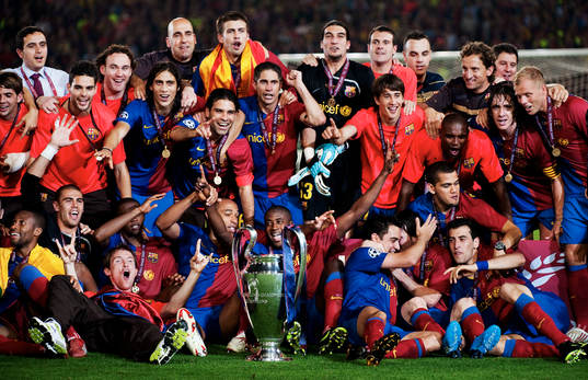 Fotboll, Champions League, final, Barcelona - Manchester