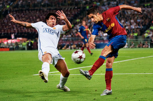 Fotboll, Champions League, final, Barcelona - Manchester