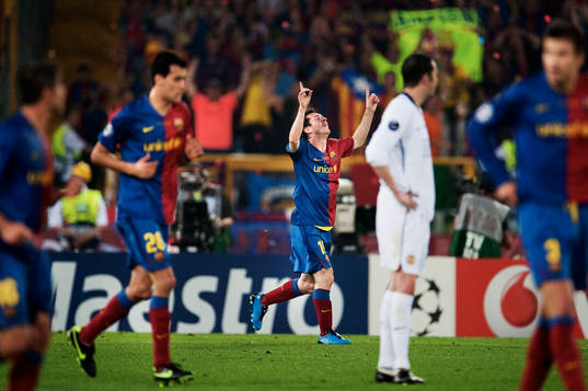 Fotboll, Champions League, final, Barcelona - Manchester