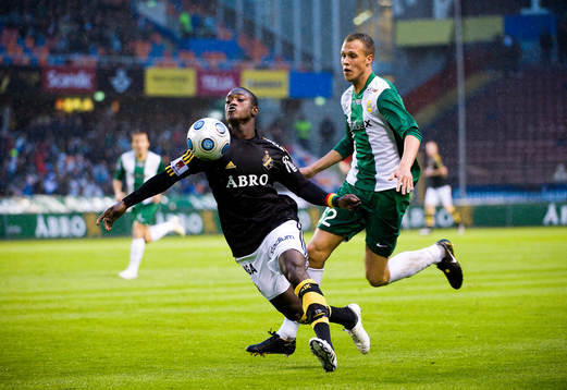 Saihou Jagne, AIK med Marcus Törnstrand, Hammarby i ryggen