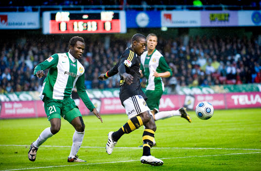 Monday James, Hammarby och Saihou Jagne, AIK