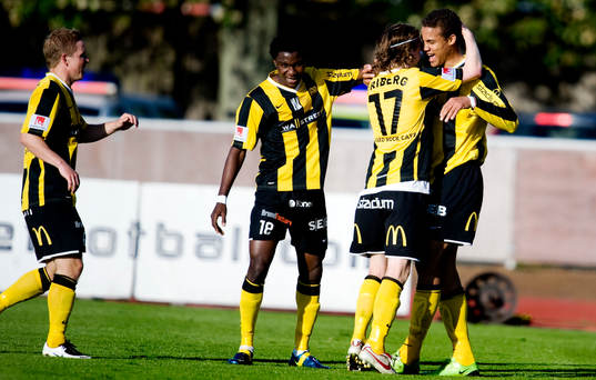 Mathias Ranégie, Häcken, jubel