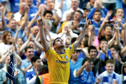 Frank Lampard, glädje, jubel