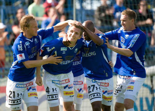 1-1, Peter Abelsson, jubel