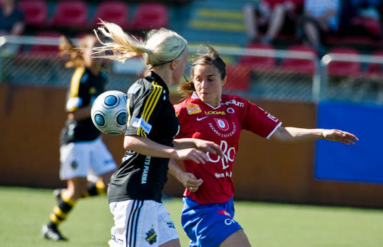 Maria Nordbrandt, Örebro och Elin Karlsson, AIK