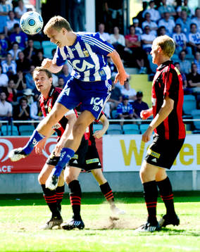 Pontus Wernbloom, IFK Göteborg, är ytterst nära att