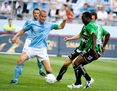 Daniel Andersson, Malmö och Reuben Ayarna, Gais