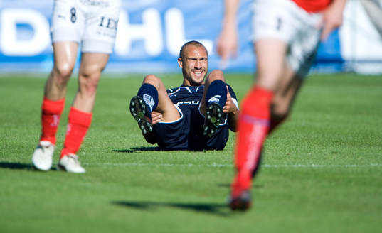 Henrik Larsson och Helsingborg drattade på ändan