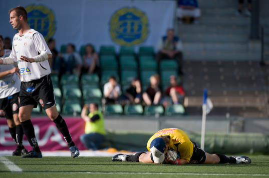 Erik Dahlin, målvakt Trollhättan