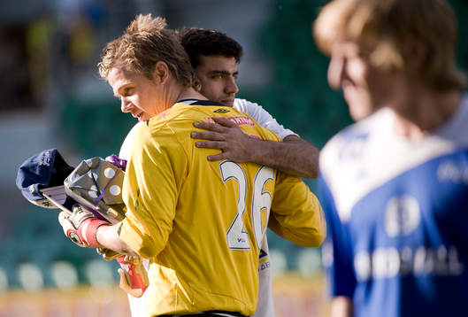 Erik Dahlin, målvakt Trollhättan
