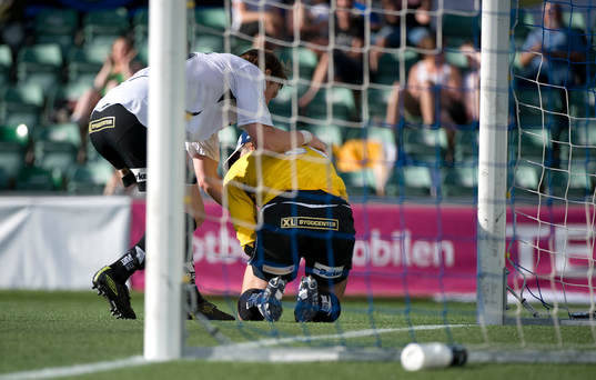 Erik Dahlin, Målvakt Trollhättan blir omklappad