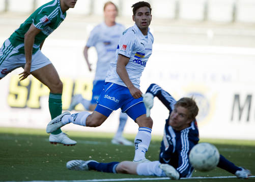 Riki Cakic, Norrköping och Niklas Westberg, målvakt,