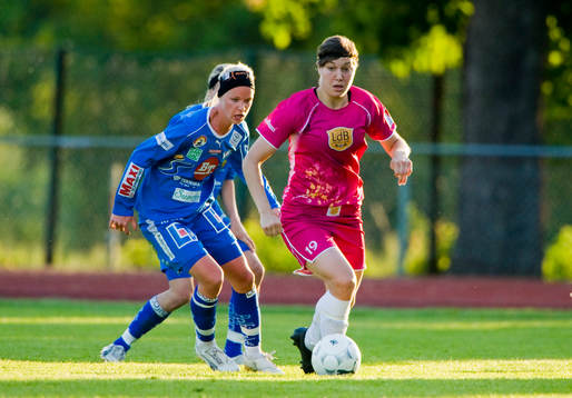 Caroline Seger, Linköping och Emma Wilhelmsson, Malmö