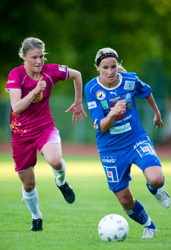 Frida Nordin, Malmö jagar Maria Karlsson, Linköping