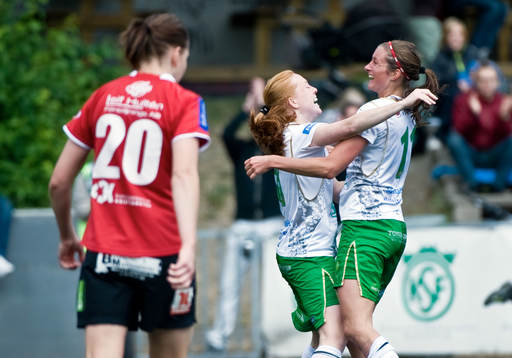 Lisa Björkvik och Madeleine Tegström,  Hammarby