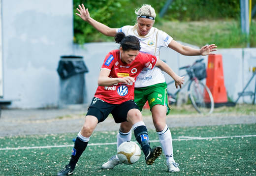Susanne Moberg, Kristianstad och Matilda Agné, Hammarby
