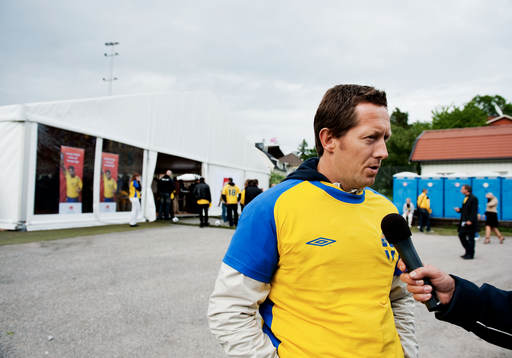 Jonas Björkman intervjuas