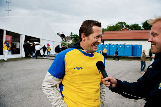 Jonas Björkman intervjuas