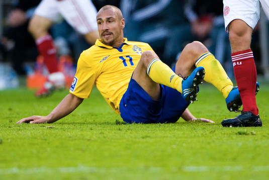 Henrik Larsson har drattat på ändan