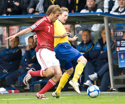Jakob Poulsen, Danmark och Christian Wilhelmsson, Sverige
