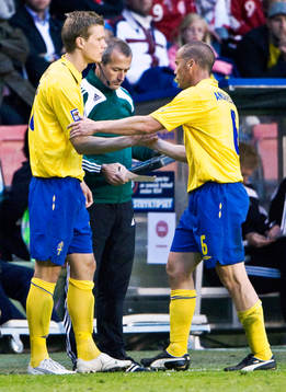 Viktor Elm och Daniel Andersson, byte