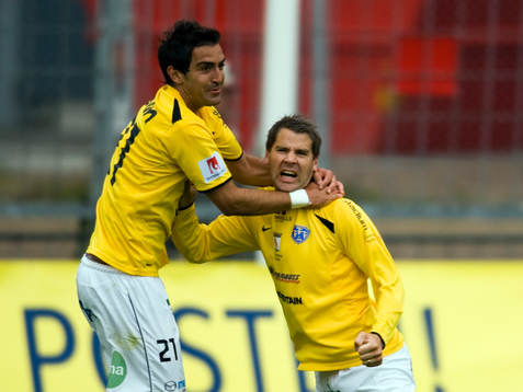 David Svensson och Ricardo Penella, jubel