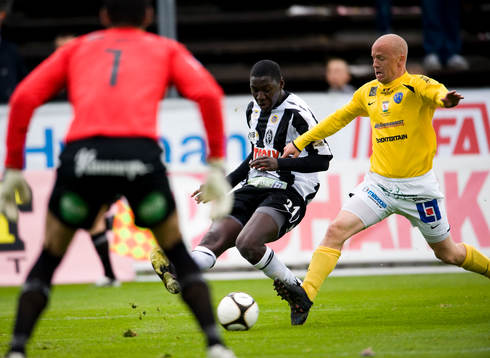 Alagie Sosseh, Landskrona, Björn Karlsson, Falkenberg