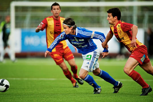 Linus Hallenius, Sundsvall, avancerar framåt