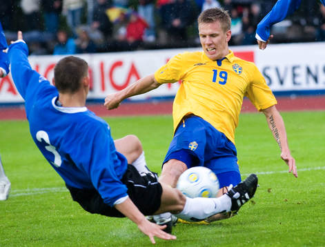 Bläddra bland fler bilder av Fotboll, U21, Sverige - Estland