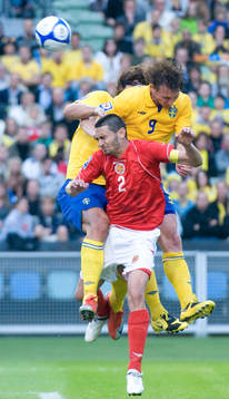 Situationen när Kim Källström och Zlatan Ibrahimovic