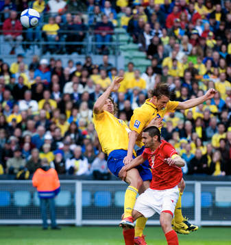 Situationen när Kim Källström och Zlatan Ibrahimovic