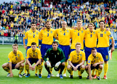 Lagbild, startelva, bakre raden, Behrang Safari, Olof