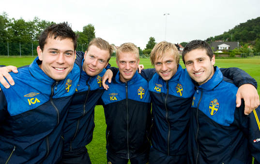Kristoffer Nordfeldt, målvakt, Per Karlsson, Emil
