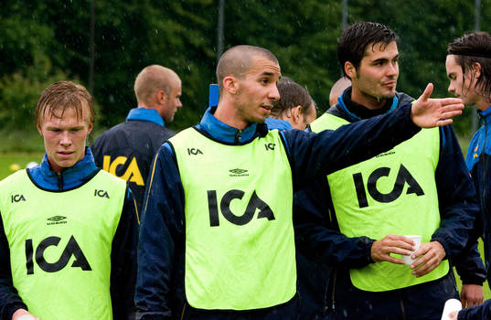 Andreas Landgren, Guillermo Molins och Denny Avdic