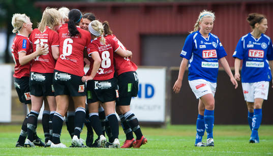 2-0, Kristianstad jubel, Stattena depp