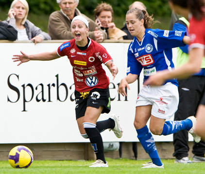 Gudny Björk Odinsdottir, Kristianstad och Emelie