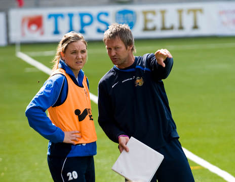 Janne Hallberg, tränare, Sanna Frostevall, Sunnanå