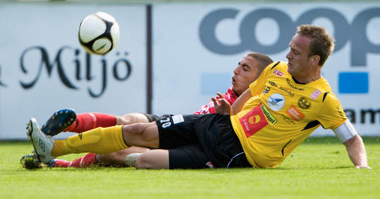 Marcus Ekenberg sittande