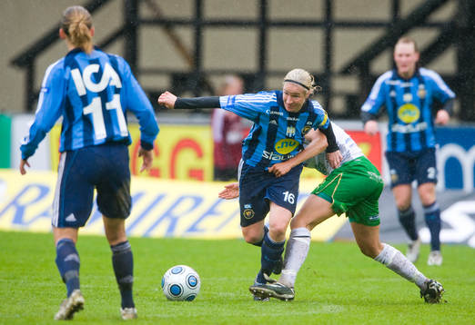 Victoria Svensson, Djurgården vänder bort Lena Andersson,