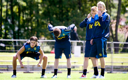 Mikael Lustig, Marcus Berg, Rasmus Jönsson, Ola Toivonen