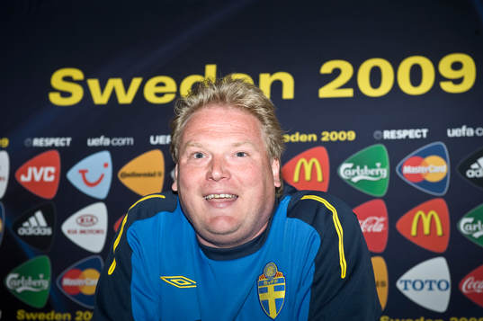Jörgen Lennartsson, tränare, presskonferens, glädje