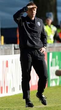 Stuart Pearce, förbundskapten, England
