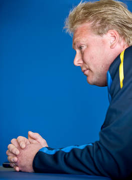 Jörgen Lennartsson, tränare, presskonferens