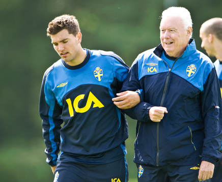 Labinot Harbuzi och Sten Carlund